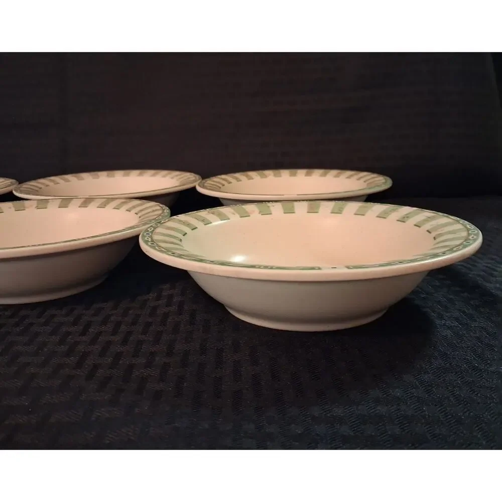 Pfaltzgraff Naturewood 7 1/4” Cereal Bowls USA Set of 6